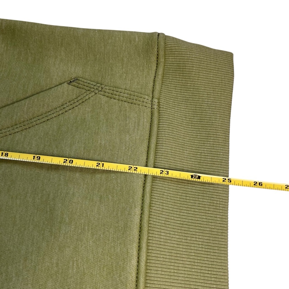 Carhartt NEW Relaxed Fit Midweight Logo Sleeve Green Womens Hoodie Size XS (0-2) - Picture 4 of 7